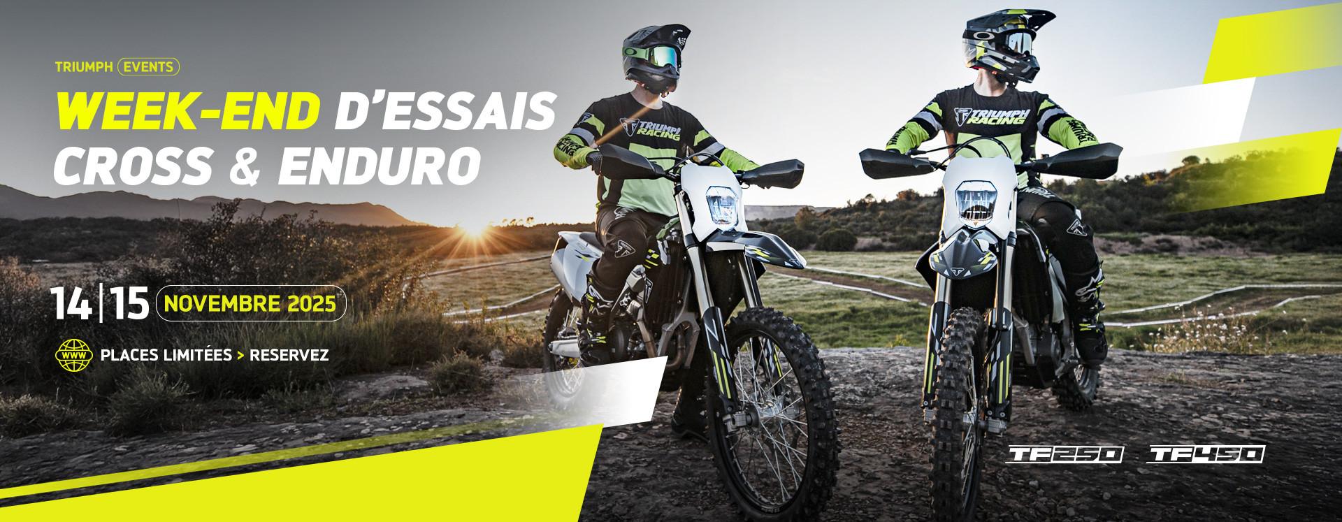 WEEKEND CROSS ET ENDURO WEEKEND CROSS ET ENDURO