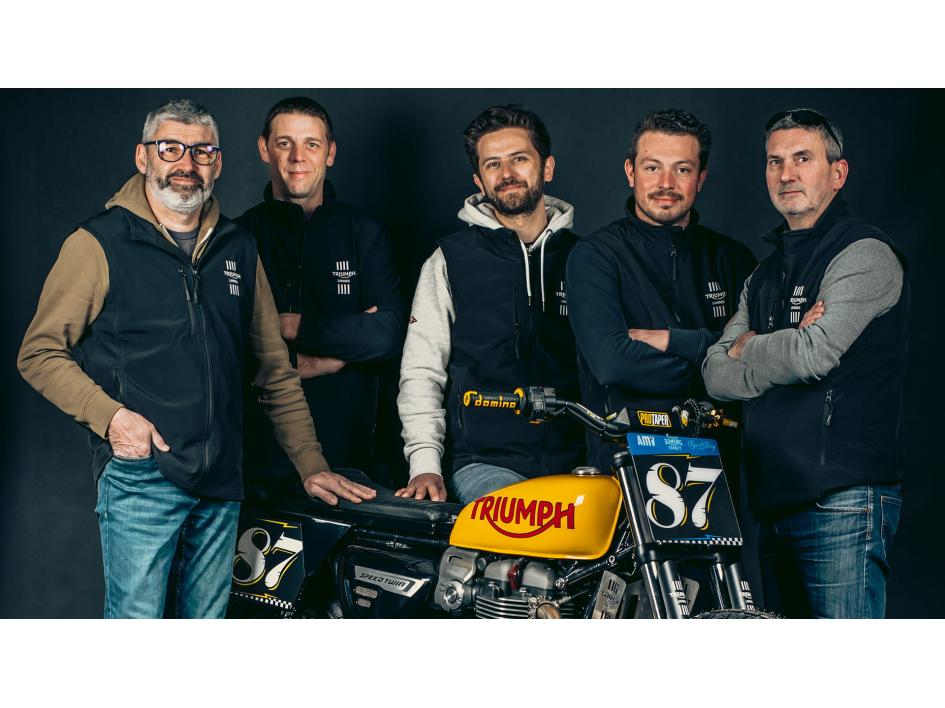 Speed Twin Flat Track